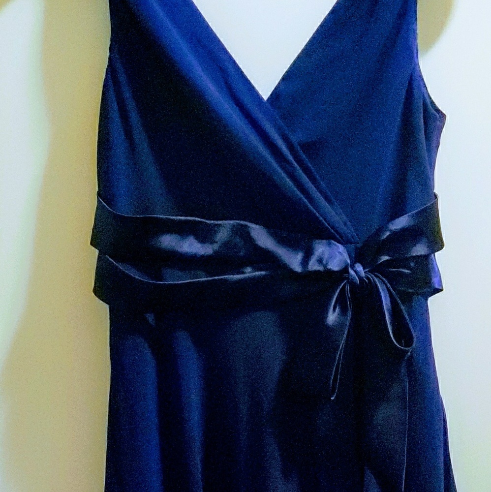 Jones Studio Royal blue chiffon  dress